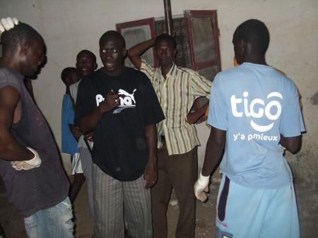 preparation du gamou prevu le 09/Aout 2008